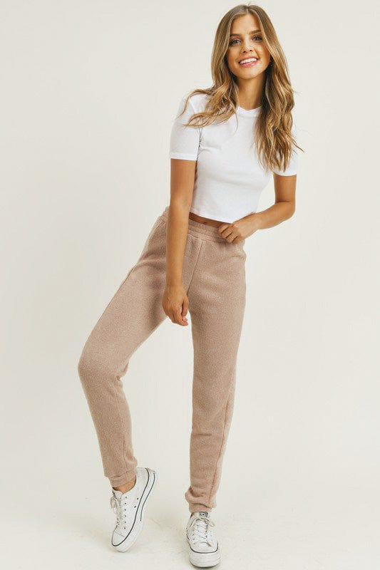 Camel Soft and Cozy Joggers