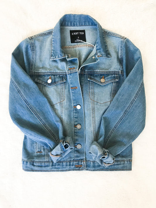 Medium Wash Denim Jacket