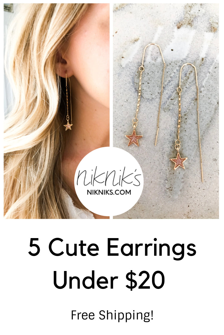 Cute Earrings Under $20