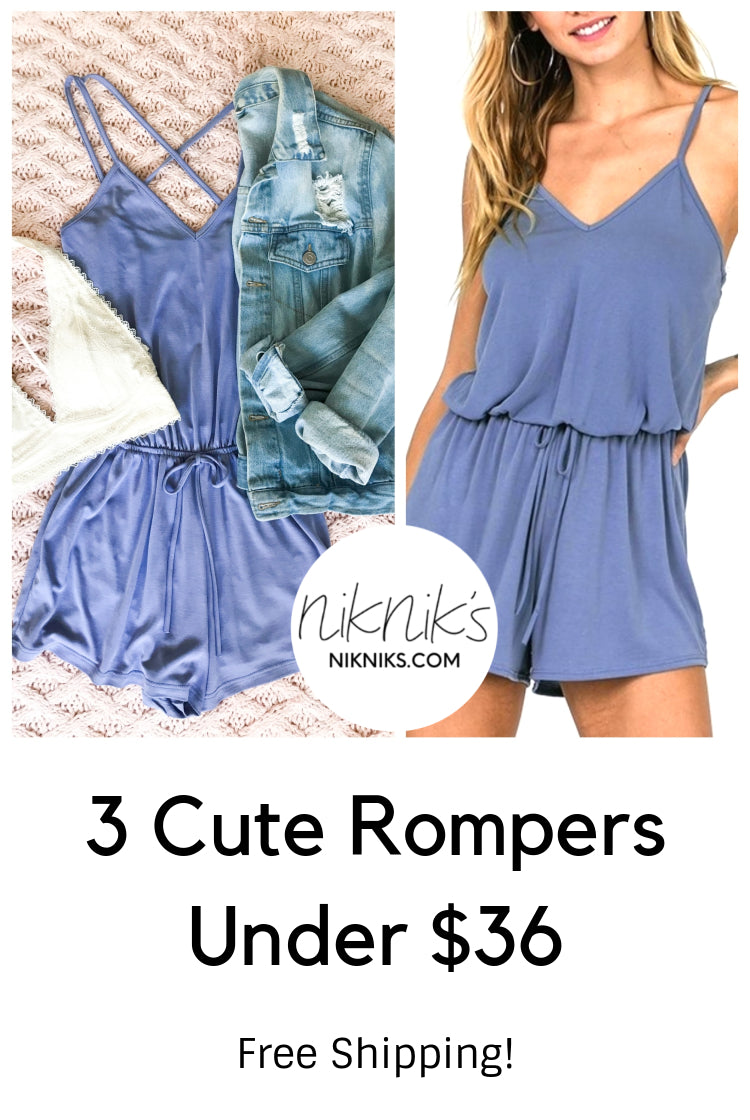 3 Affordable Rompers Under $36