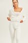 kimberly c cream sherpa lounge hoodie top