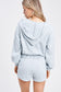 long sleeve lounge romper