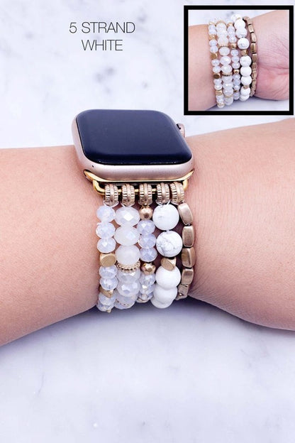 Beaded Apple Watch Band