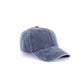 blue mineral wash hat
