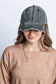 charcoal grey washed hat