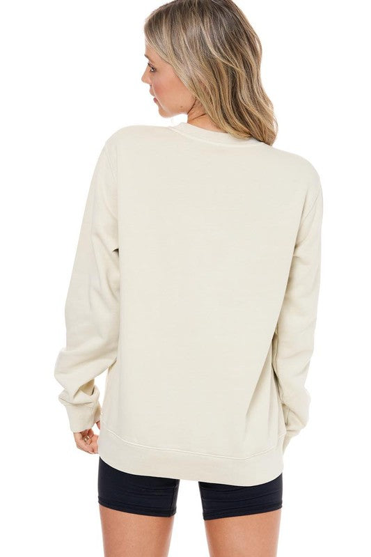 cream texas sweatshirt