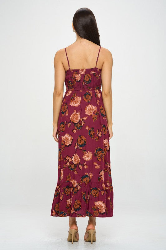 floral maxi dresses for fall