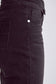 black high rise straight leg jeans