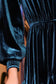 teal velvet holiday dress short