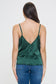green holiday sleeveless top