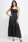 black semi formal long dresses