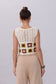 ivory floral crochet knit vest
