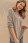 blu pepper grey long sleeve henley
