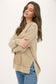 blu pepper mocha mineral wash long sleeve top