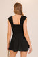 timing sleeveless romper