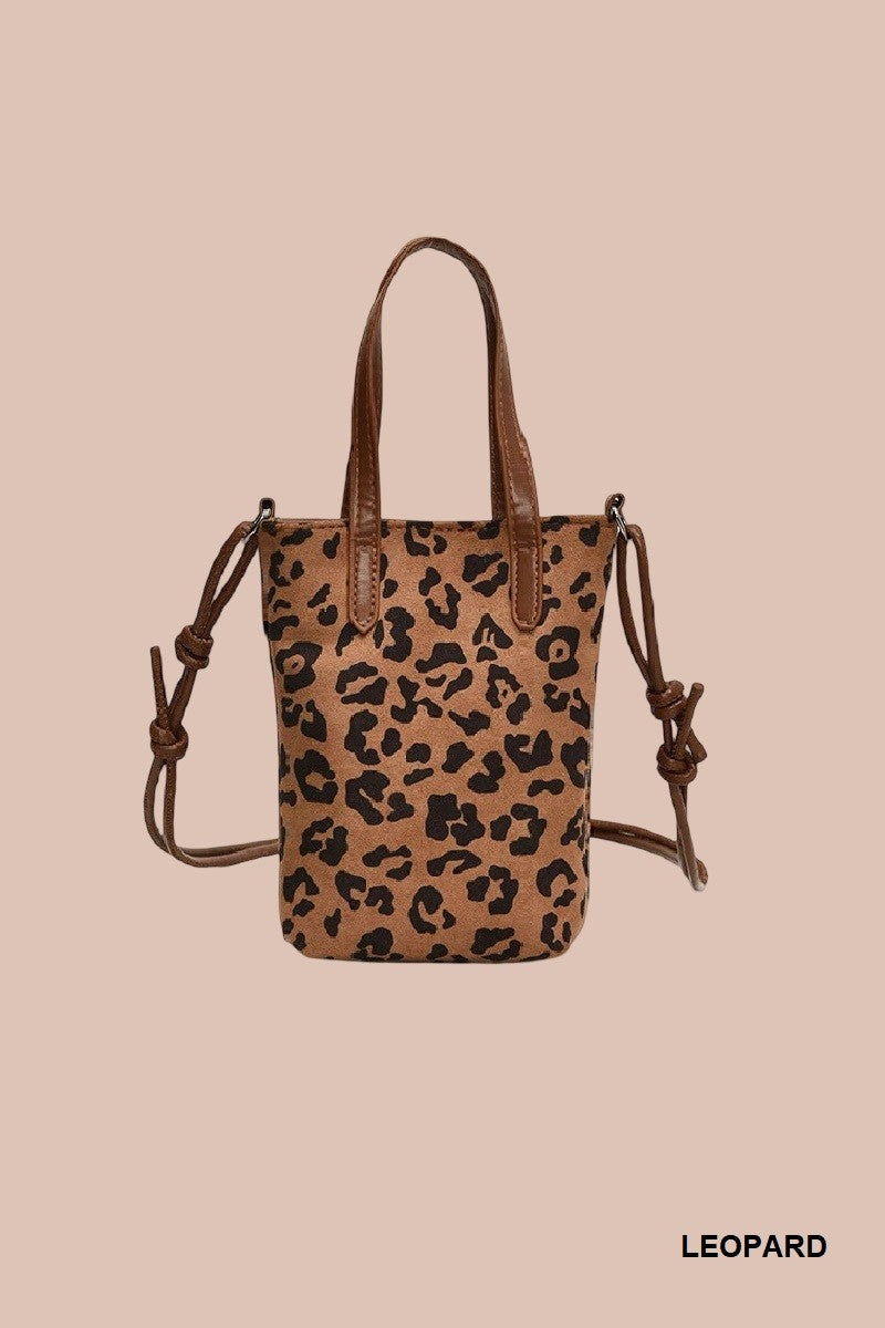small leopard handbag