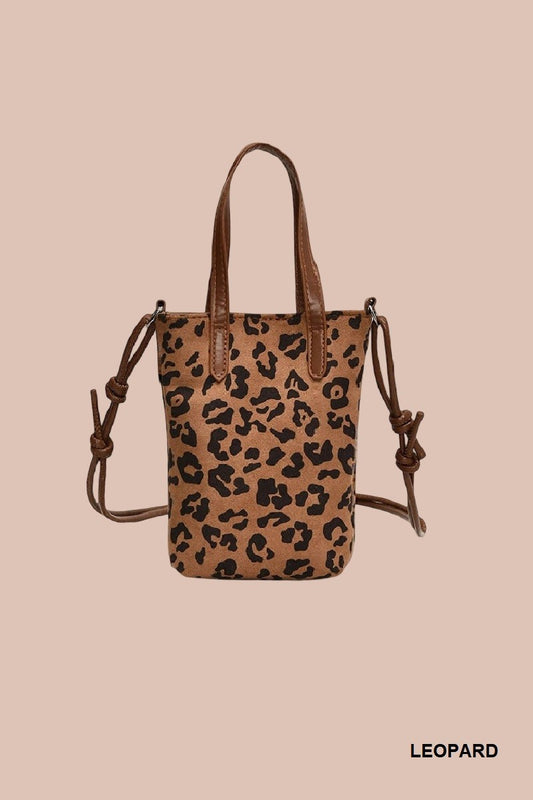 small leopard handbag