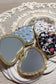 heart shaped hand mirror
