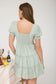 blu pepper short sleeve short dress