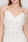 Light Oatmeal Sleeveless Maxi Dress
