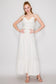 Light Oatmeal Sleeveless Maxi Dress
