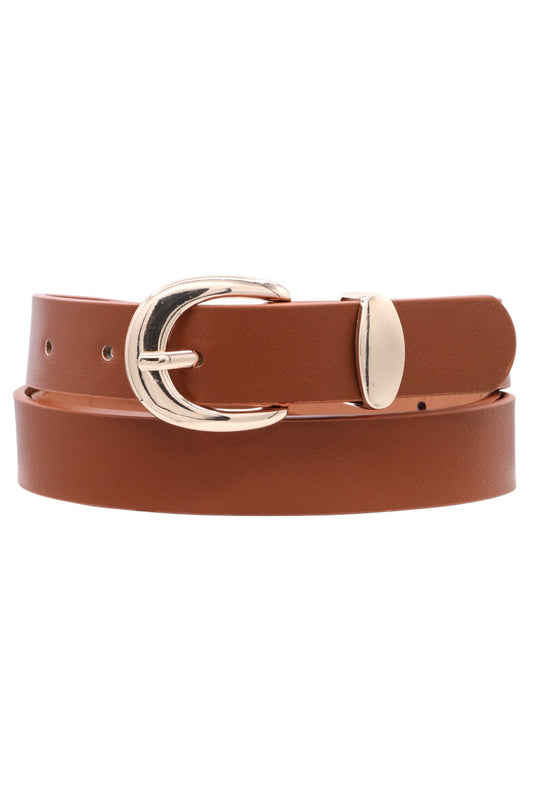 Faux Leather Belt