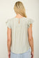 dressy light green blouse