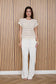 knit short sleeve crochet top