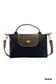 black handbag