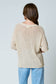beige short sleeve crochet top