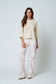 cream lightweight knit sweater