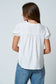 white basic short sleeve blouse