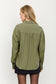 Olive Long Sleeve Button Down Shirt