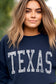 Oversized Texas Graphic Sweatshirt