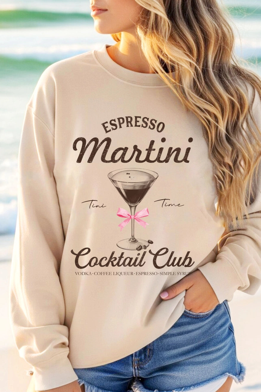rustee espresso martini sweatshirt