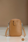 vegan leather brown crossbody bag