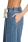 chambray denim pocket pants