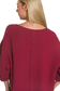 waffle knit top