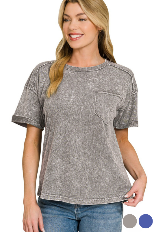 mineral wash pocket top