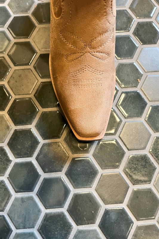 camel western boots