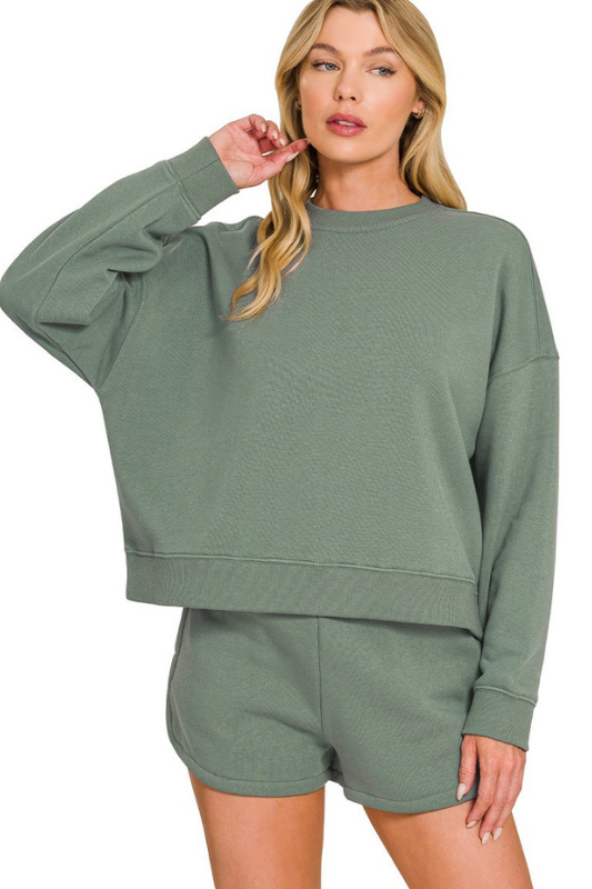 zenana lounge long sleeve set