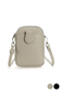 grey faux leather crossbody purse