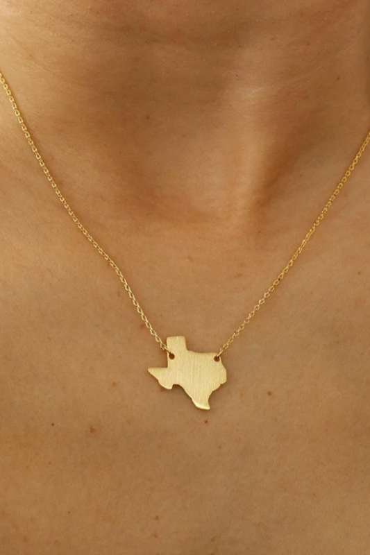 Texas Pendant Necklace