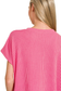 pink ribbed top