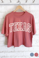 rustee short sleeve texas long crop tee