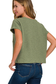 green crop pocket top