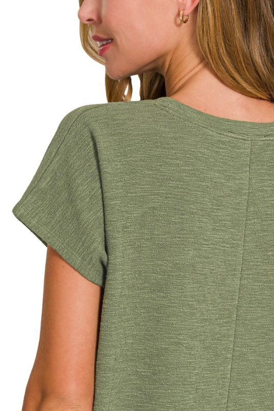 green short sleeve tee