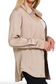 beige satin button down shirt women