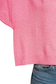 pink lightweight knit short sleeve sweater
