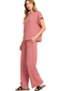 rose two piece pants set